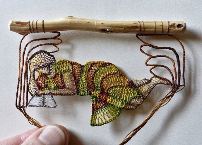 Потрясающие работы из ниток