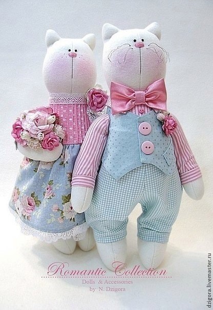 Текстильные котики