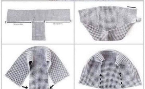 Идея для простой жилетки