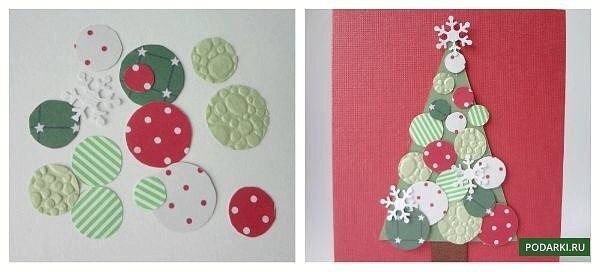 Идея новогодней открытки