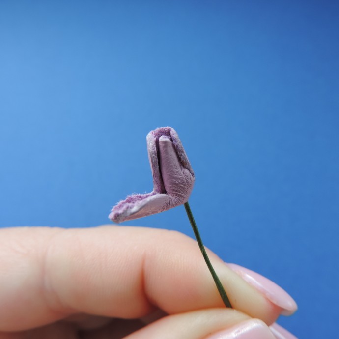 Розочка из кожи