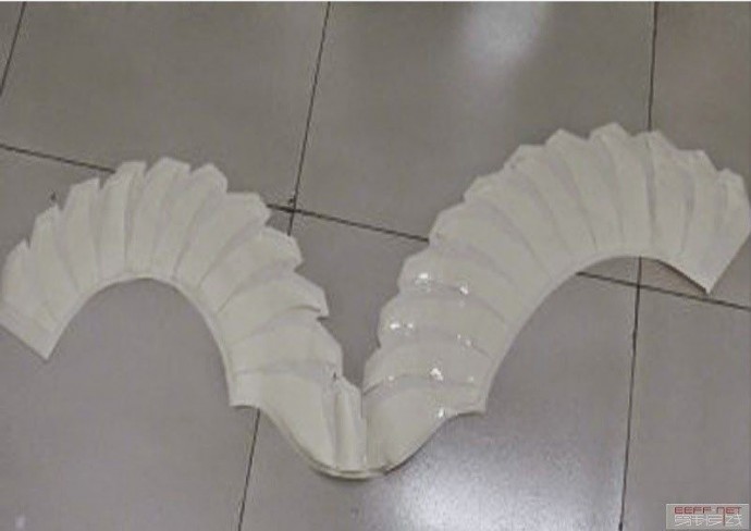 Драпировка на рукаве