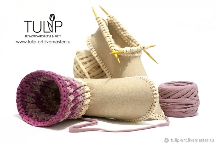 Стильная обувь из фетра