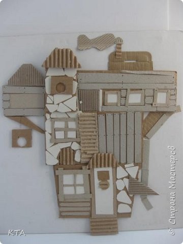 Картины из картона: неожиданные идеи для творчества