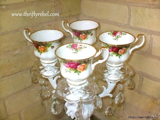 Декор подсвечника