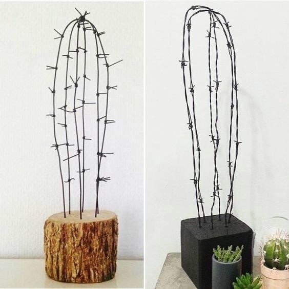 Проволочный цветник