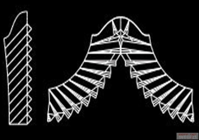 Драпировка на рукаве