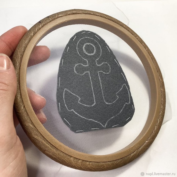 Брошь "Якорь" Брошь "Якорь"