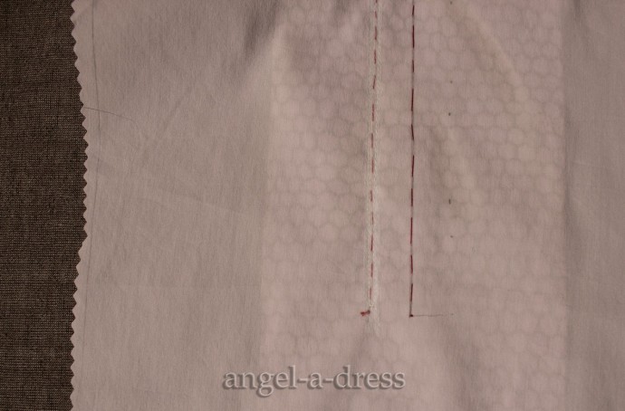 Планка поло с разрезом