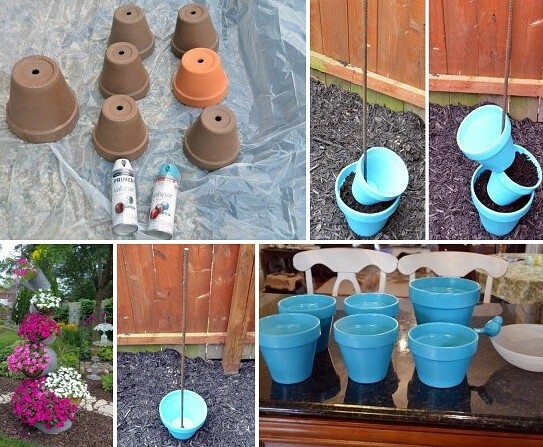 Вертикальная клумба