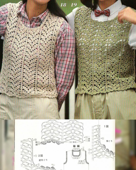 Очень интересные узоры для спиц и крючка