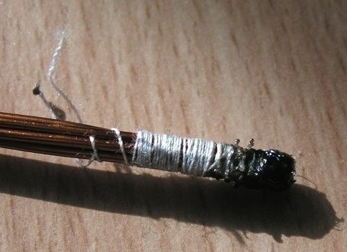 Пушистая пальма из бисера