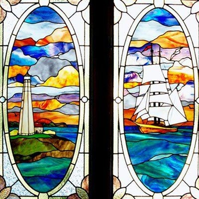 Витражи - окна в сказочные миры: идеи для творчества