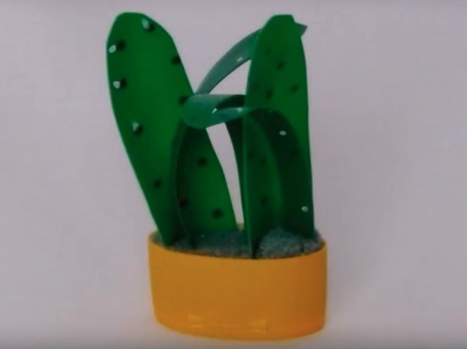 Кактусы из пластиковых бутылок: идеи для творчества