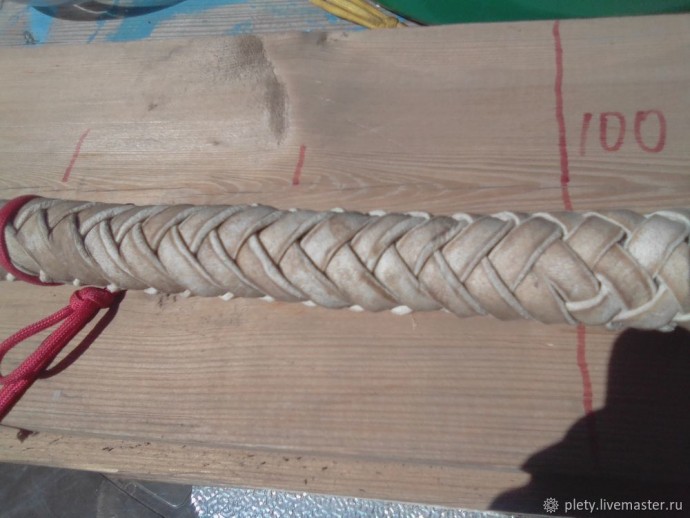 Плетение кнута-нагайки: подробный мастер-класс