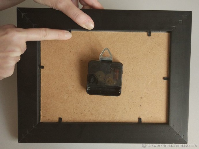 Дизайнерские часы своими руками