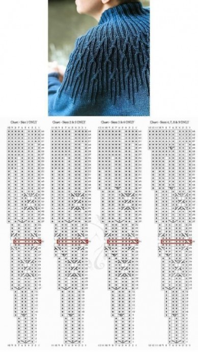 Подборка разных схем для вязания