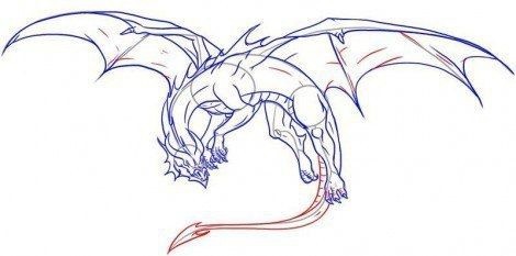 ​Рисуем дракона