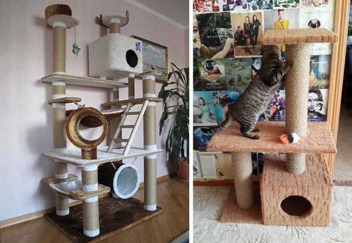 Самые оригинальные домики для кошек