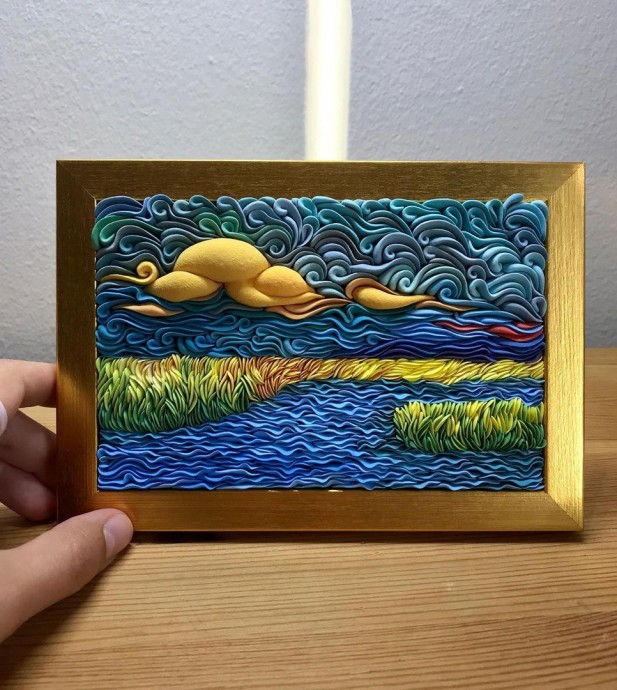 ​Пейзажи, выполненные из полимерной глины: идеи для подражания