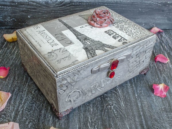 Шкатулка "Парижский шик"