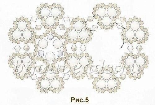 ​Нежный браслет "Морозные узоры"