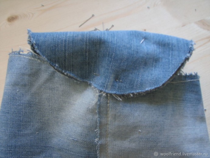 Джинсовая ретро шляпка Джинсовая ретро шляпка