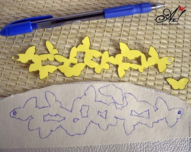 Бабочки на руке