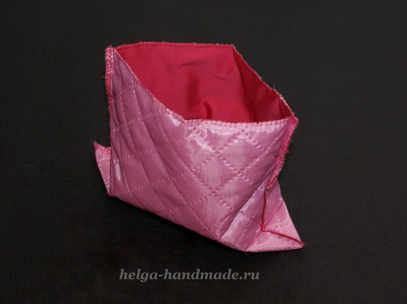 Текстильная сумка-корзинка