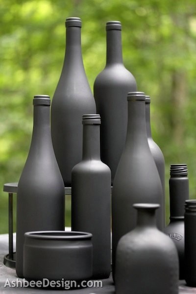 Декор бутылки