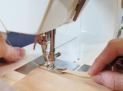 Обработка среза с помощью лапки-улитки: мастер-класс