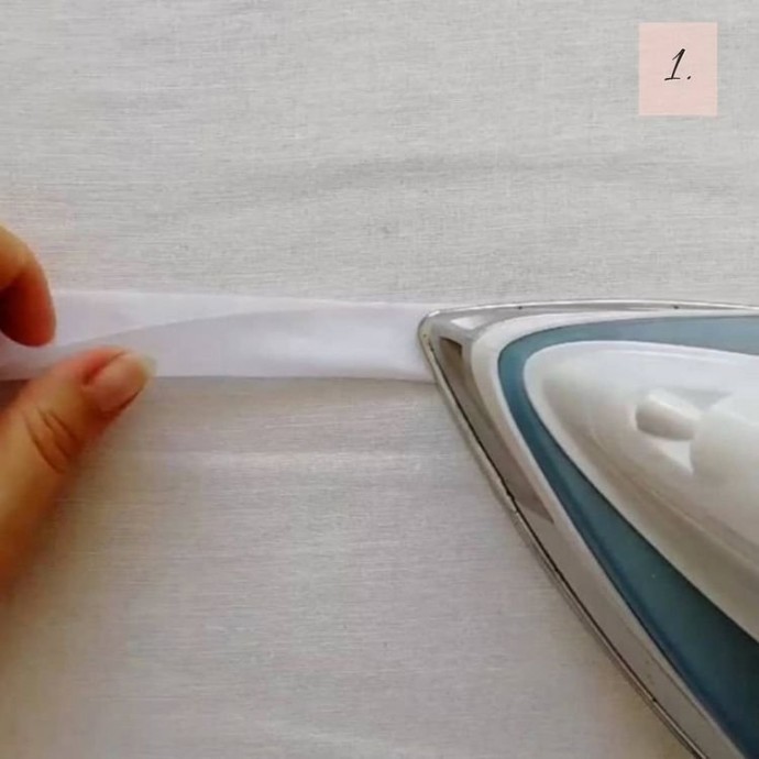 Обработка срезов косой бейкой