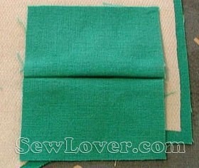 Обтачная петля в рамку: мастер-класс