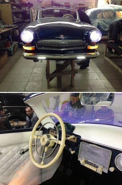 ​Мини-Волга своими руками