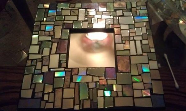 Поделки из зеркальной мозаики: сотня отражений мира