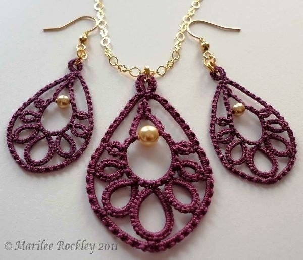 Украшения фриволите