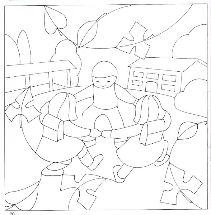 Схемы в технике кинусайга: люди