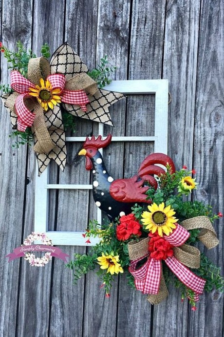 Панно в деревенском стиле