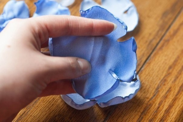 Букет текстильных пионов