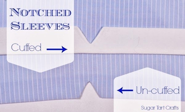 Отворот на коротком рукаве: мастер-класс