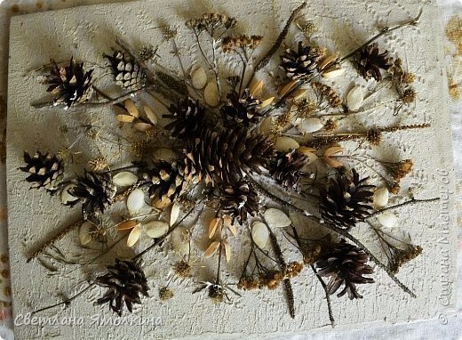 Панно "Первые заморозки": мастер-класс