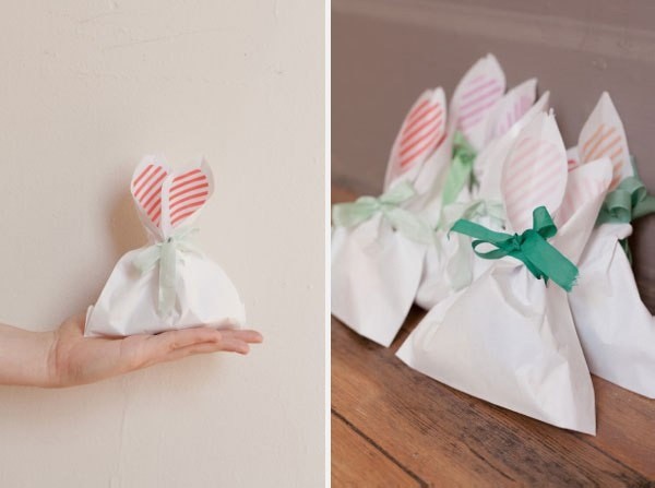 Пакетик для сладостей в виде зайки Пакетик для сладостей в виде зайки