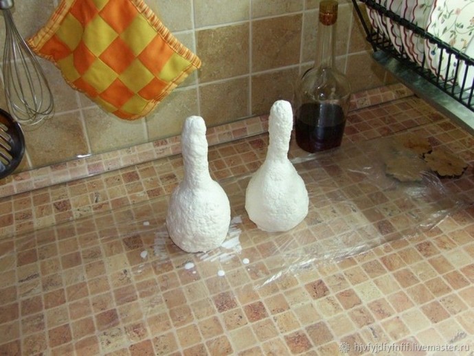 Маракасы из папье-маше