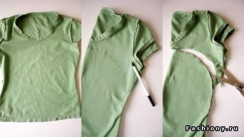 Авоська из футболки