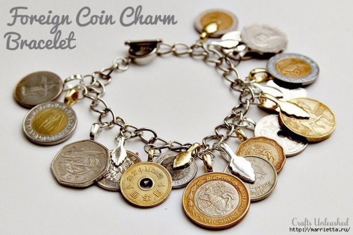Браслет из монет Браслет из монет