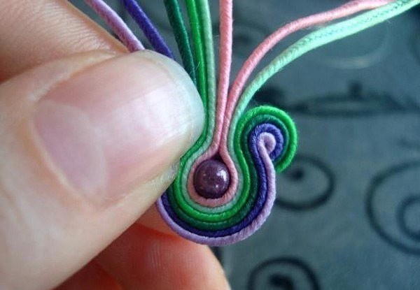 Сутажная бусина: мастер-класс