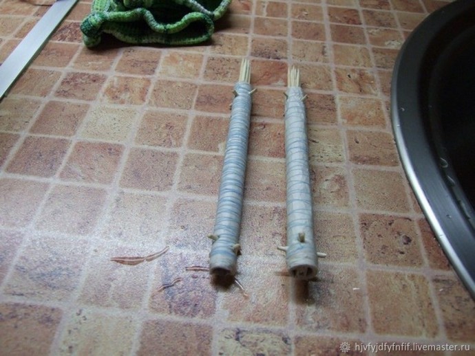 Маракасы из папье-маше