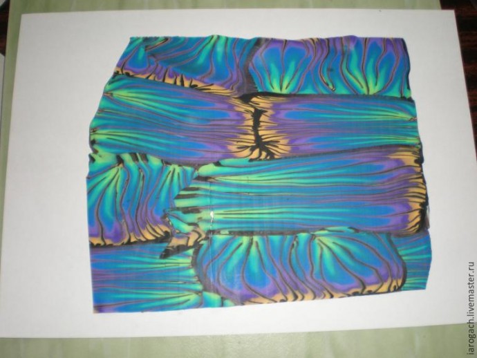 Квилт из полимерной глины