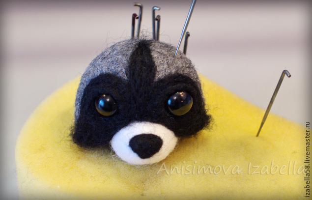 Мастер-класс по валянию енота