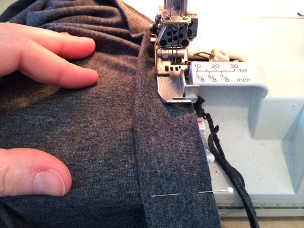 Обработка горловины